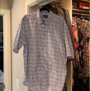 Men’s Bugatchi short sleeve shirt